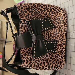 Leopard print Betsey Johnson Bag